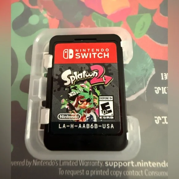 Nintendo Switch game: Splatoon 2 🫟 . Card game in its original case. - Picture 4 of 7